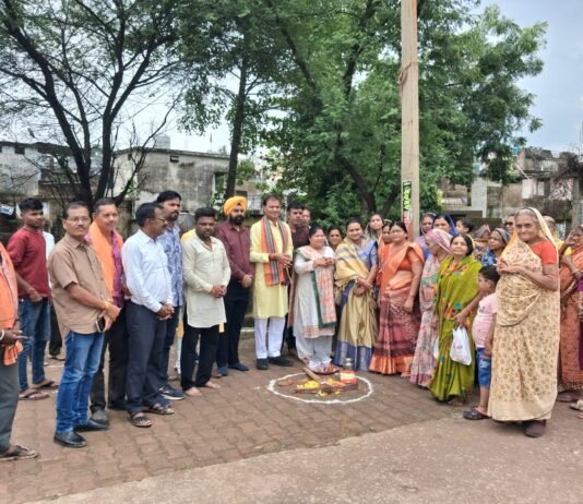 राजनांदगांव: श्री कृष्ण जन्माष्टमी के पावन पर्व पर महापौर ने दी वार्डो मे विकास की सौगात…