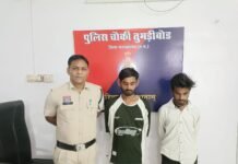 राजनांदगांव: तुमड़ीबोड़ में शांति भंग करने पर पुलिस की कार्रवाई, दो आरोपी गिरफ्तार…