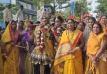 राजनांदगांव: कान्हा के रंग में रंगा राजनांदगांव, झांकियों के साथ निकली भव्य शोभायात्रा…