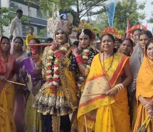 राजनांदगांव: कान्हा के रंग में रंगा राजनांदगांव, झांकियों के साथ निकली भव्य शोभायात्रा…