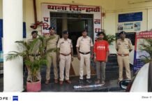 अटल चौक में तलवार लहराकर राहगीरों को धमकाने वाला युवक गिरफ्तार…