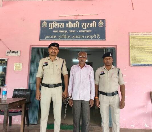 राजनांदगांव: नाबालिग बालिकाओं से छेड़छाड़ के आरोप में 54 वर्षीय आरोपी गिरफ्तार, न्यायिक रिमांड पर भेजा…