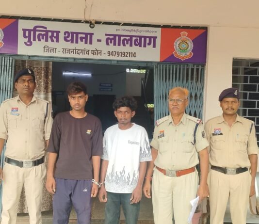 राजनांदगांव: शराब के लिए 500 रु मांगने पर युवक से मारपीट, सिर पर किया वार ,दो आरोपी गिरफ्तार…