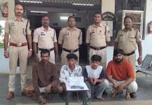 चिखली में पिस्टल दिखाकर दहशत फैलाने वाले चार आरोपी गिरफ्तार, हथियार बरामद…