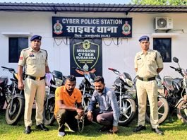 राजनांदगांव : मोटरसाइकिल चोर गिरोह का पर्दाफाश, दो गिरफ्तार, 7 बाइक बरामद…