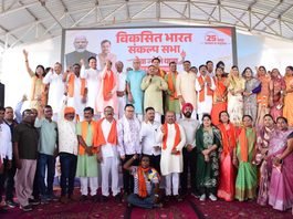 राजनांदगाँव : विकसित भारत के संकल्प और सेवा भाव के संदेश के साथ निकली सेवा ज्योति कलश यात्रा…