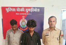राजनांदगाव : गलत दिशा में बाइक चलाने से रोकने पर पुलिस और ग्रामीणों से विवाद, दो युवक गिरफ्तार…