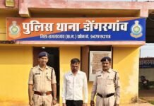 राजनांदगाव : महिला और बच्चों को चाकू दिखाकर धमकाने वाला आरोपी गिरफ्तार…