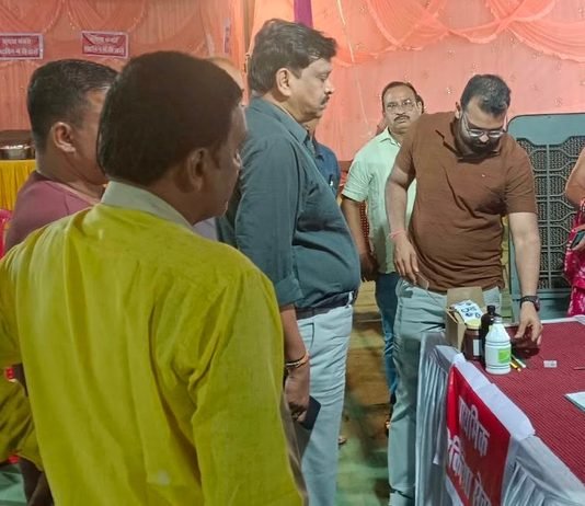 राजनांदगाव : अपर कलेक्टर ने क्वांर नवरात्रि पर पदयात्री मार्ग एवं सेवा पंडालों का किया निरीक्षण…