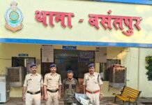 राजनांदगांव: पत्नी को मोहारा नदी में धक्का देकर हत्या करने वाला आरोपी पति गिरफ्तार…