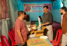 राजनांदगांव: अपर कलेक्टर ने क्वांर नवरात्रि पर पदयात्री मार्ग एवं सेवा पंडालों का किया निरीक्षण…