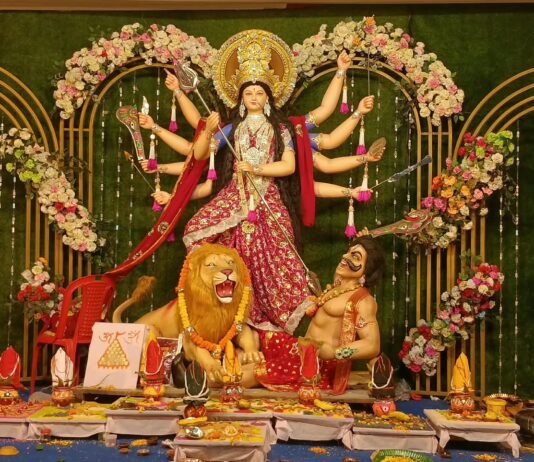 राजनांदगांव: न्यू सिविल लाइन राजनांदगांव में 27 वर्षों से जारी मां दुर्गा की आराधना की परंपरा…