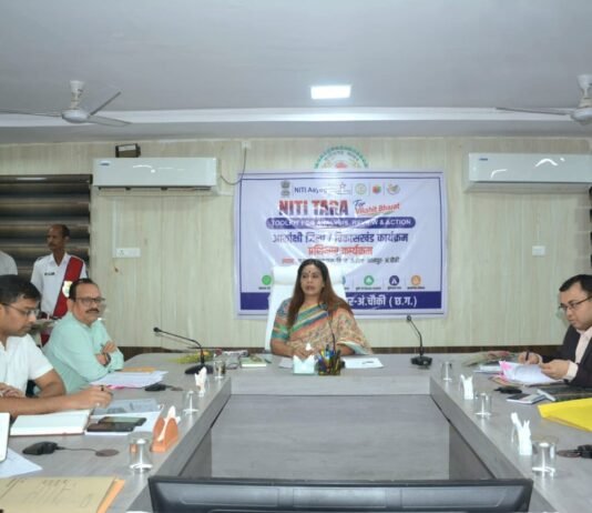 चक्रवाती तूफान के प्रभाव से भारी बारिश की संभावना, कलेक्टर तनुजा सलाम ने ली बैठक…