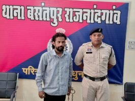 राजनांदगांव : गांजा के झूठे केस में फंसाने की धमकी देकर 5 लाख की फिरौती मांगने का आरोप…