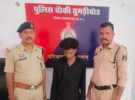 राजनांदगांव: तालाब के पास चाकू लहराकर लोगों को डराने वाला युवक गिरफ्तार…