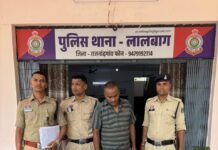 राजनांदगांव: जूता-चप्पल की दुकान से 145 पौवा अवैध शराब जब्त, आरोपी गिरफ्तार…