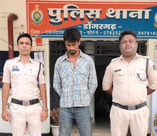 राजनांदगांव: मुरमुंडा के खंडहर मकान से 110 लीटर अवैध शराब बरामदगी मामले में एक और आरोपी गिरफ्तार…