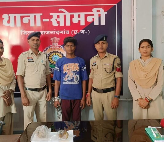राजनांदगांव: गाली-गलौच से मना करने पर युवक पर पत्थर और टूटी बोतल से हमला, आरोपी गिरफ्तार…