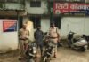 राजनांदगांव : आदतन बाइक चोर गिरफ्तार,दो चोरी की मोटरसाइकिलें बरामद, 30 हजार रुपये की संपत्ति जब्त…
