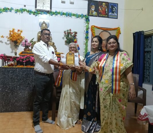 राजनांदगांव: 70 वॉ धम्म चक्क अनुवर्तन दिवस भरकापारा आम्बेडकर सांस्कृतिक भवन में मनाया गया…