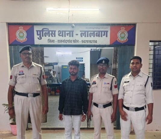 राजनांदगांव: नाबालिग को शादी का झांसा देकर शोषण करने का आरोप, आरोपी गिरफ्तार…